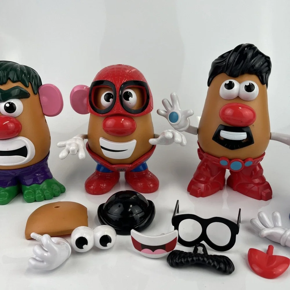Kohl's Exclusive‎ Marvel Mr. Potato Head 3 Figures Iron! (Missing Pieces)